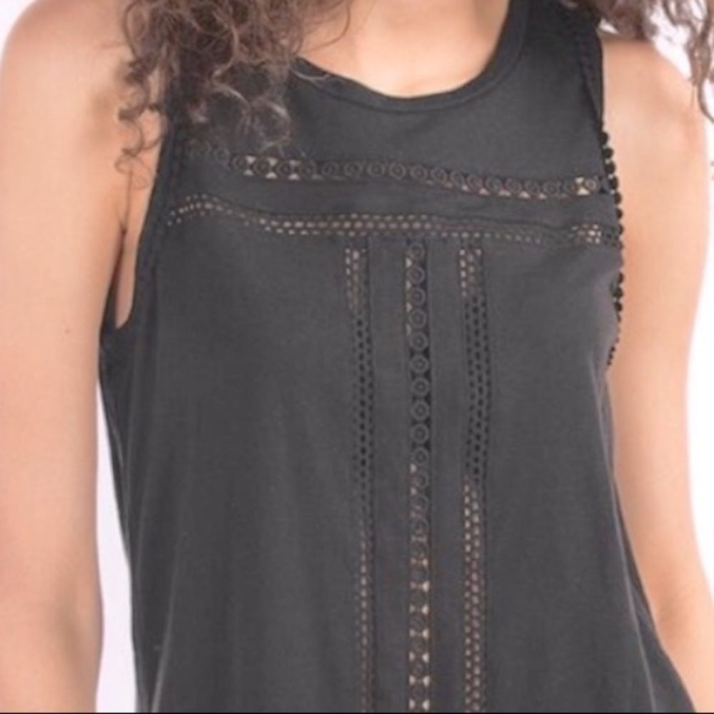 GAP Boho Crochet Swing Tank Like New!